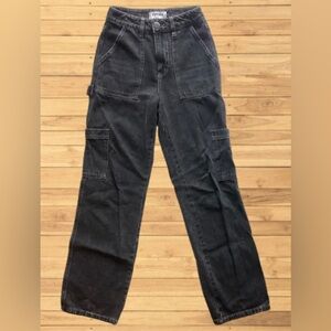 Women’s RSQ Charcoal Cargo Jeans
